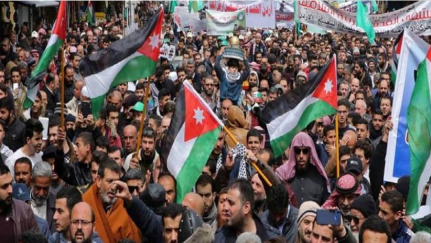 Iranpress: مظاهرات في العاصمة الأردنية دعما لغزة والمقاومة الفلسطينية