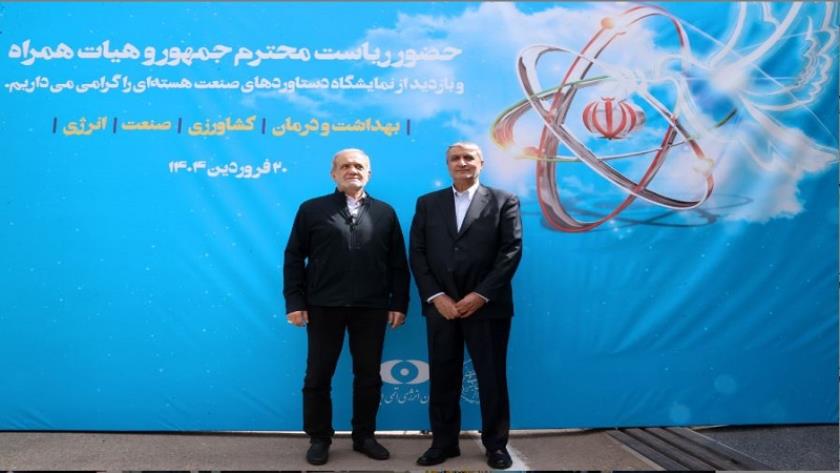 Iranpress: الرئيس بزشکیان: إنجازاتنا النووية غير قابلة للتفاوض