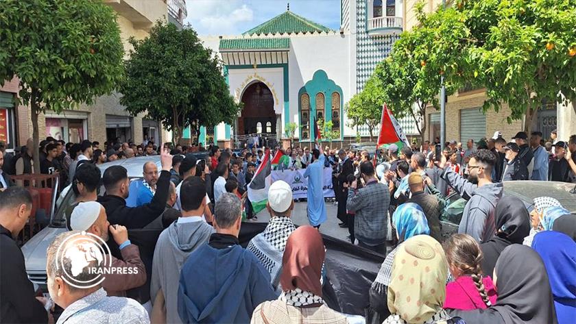 Iranpress: مظاهرات حاشدة في المغرب دعمًا لغزة 