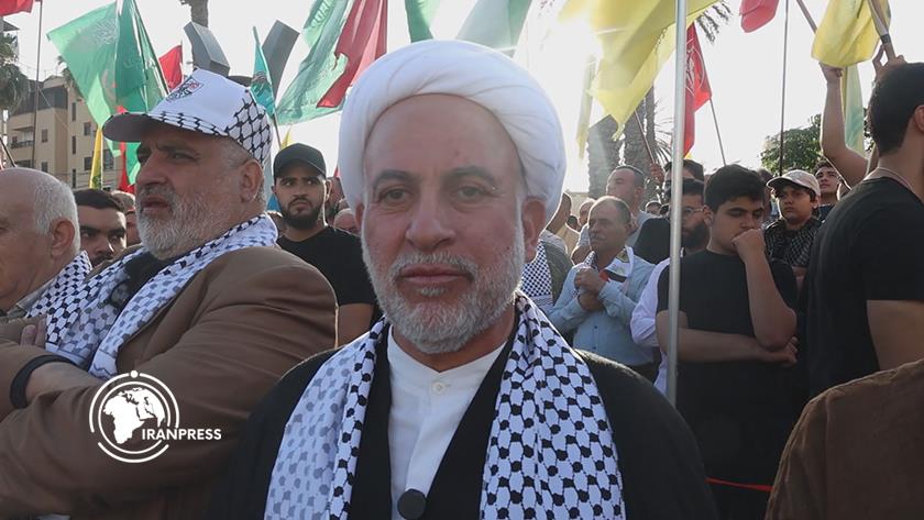Iranpress: الشيخ هاني بلوط: غزة تقاوم عن الأمة الإنسانية وتحتاج لتضامن العالم 